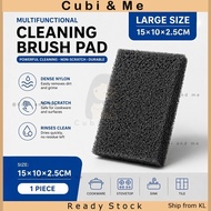 C&M Span Pembersih Nylon Tebal Serbaguna Dapur Sink Cleaning Scrub Pad Non Scratch Heavy Duty