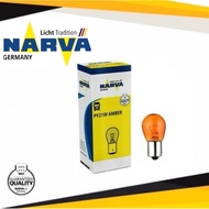 17638 Narva 12V 21W (Amber) PY21W BAU15S Conventional Interior Light Bulb / Plastic Base Light Bulb 