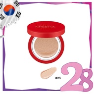 Missha - *【紅盒 NO.23】保濕清爽絲絨氣墊粉餅 #23號色 SPF50+/PA+++(8809581452565)[平行進口]