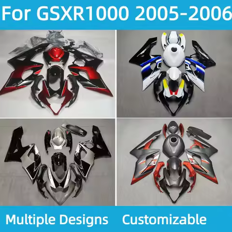 GSXR Fairing Kit 1000 Motorcycle Accessories Fairings GSXR1000 2005 2006 Injection Fairing Bodywork 