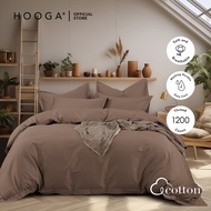 (8 NEW COLOURS) Hooga RALPHSON 1200TC Cotton Sateen Bedsheet Set | Quilt Cover Set | Duvet Cover Set