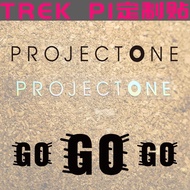 Bicycle Road Bike Bicycle Sticker Garland TREK TREK Road Mountain Bike PORJECT ONE Frame Element Sti