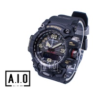 [100% ORIGINAL G SHOCK] Casio G-Shock Mudmaster Mud Resistance + Triple Sensor Black Resin Strap Watch GWG1000-1A GW-G1000-1A (watch for man / jam tangan lelaki / casio watch for men / casio watch / men watch / watch for men)