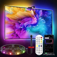 LED TV Backlight with Color Picking Sensor RGB-IC Led Strip Lights App Control Music Sync Light for 