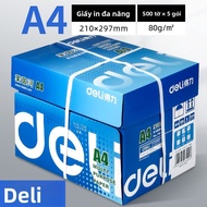 deli | Giấy In A4 500 Tờ/pack