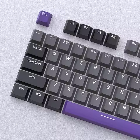 126Keys Cherry Keycap Key Cap for Mechanical Keyboard Like K86 K500 K617 GMK67 GMK87 RK ETC Game Key