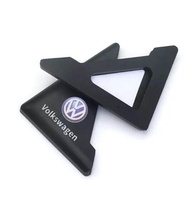 2Pcs Car Door Corner Cover Bumper Protector Anti-Scratch Sticker For Volkswagen VW Polo Jetta Golf 4