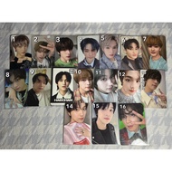 PHOTOCARD OFFICIAL JISUNG MARK HAECHAN