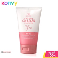 Beauty Buffet Scentio Pink Collagen Radiant Firm Oil Control Facial Foam Scrub 100ml บิวตี้ บุฟเฟ่ต์ โฟมทำความสะอาดผิวหน้า