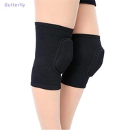 [Butterfly] Sports Compression Knee Pads Elastic Knee Protector Thickened Sponge Knee Brace Support 