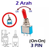 Toggle Switch 3 Pin 3A 125V Small 2-Way Switch ON-ON KNX-1 BA-09A