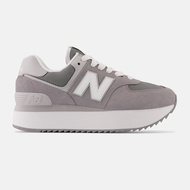 New Balance รองเท้าผ้าใบผู้หญิง 574+ | Shadow Grey/Rain Cloud/White ( WL574ZSD )