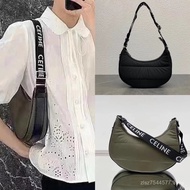 CELINE2022 New Style AVA Underarm Bag AvA Quilted Nylon Nylon Cloth Space Cotton Down Bag Unisex Und