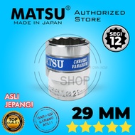 MESIN MATA 29mm 12mm Faceted 12-star SHOCK Eye Flower MATSU Original JAPAN Good Quality/DRIVE SOCKET