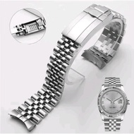 JUBILE STEINLESS STEEL904L CHAIN BRACELET FOR ROLEX DATEJUST 20MM ROLEX WATCH STRAP