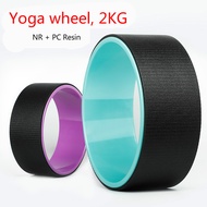 【Local Delivery】HOT Heavy 2kg Rubber Yoga Wheel - Perfect Back Bending Flexibility Tool