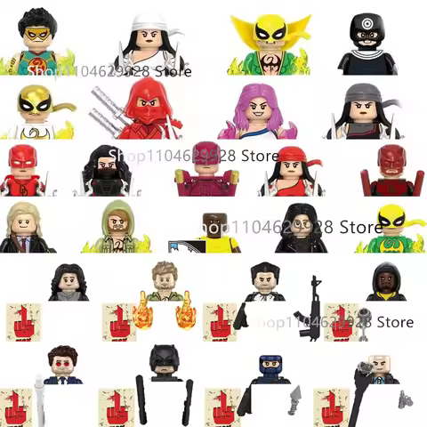 New Marvel Building blocks Heroes Mini Action Figures Children gifts Brick toys Parker Miles Morales