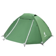 GearTop 2 / 3-4 Person High Waterproof Double Layer Detactable  Layer Tent Canopy Camping Tent A-Ten