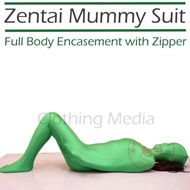 TERMURAH Kostum Zentai Mummy Suit Full Encasement Bodysuit Cosplay