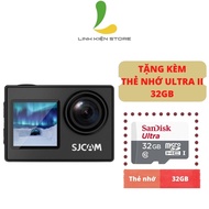 Camera hành trình Sjcam SJ4000 Dual Screen 4K - Máy quay hành động 2 màn hình quay liên tục lên đến