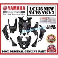 HLY LC135 NEW V4 V5 V6 V7 LC INNER SET 55D-F8400-10 BLACK COVER COVERSET BODY HITAM SEBAM