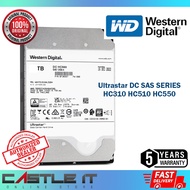 Western Digital Ultrastar 6TB/8TB/10TB/16TB/18TB SAS Series 7200RPM Enterprise 3.5" HDD Internal DC 