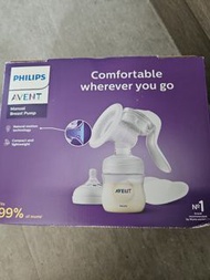 全新 Philips Avent 手動奶泵