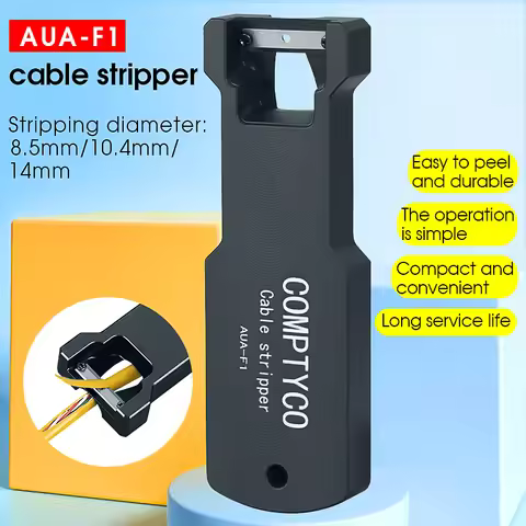 COMPTYCO AUA-F1 Optical Fiber Cable Stripper 8.5/10.4/14mm Cable Sheath Slitter Longitudinal Strippe