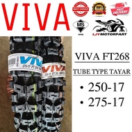 TAYAR TYRE VIVA TUBE TYPE FT268 BUNGA CROSS KEBUN