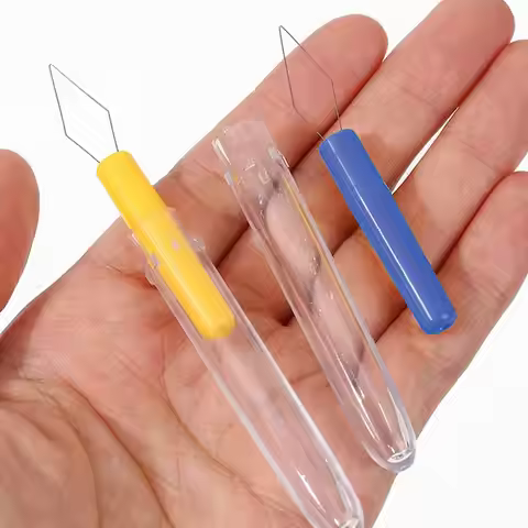 Needle Threader Tool DIY Manual Sewing Machine Sewing Thread Punching Simple Equipment Needle Thread