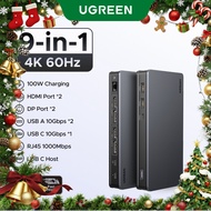 【4K 60Hz】UGREEN 10-in-1 10Gbps USB C Multiport Adapter HUB อุปกรณ์แปลงสัญญาณ for Macbook Air M3 Sams