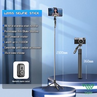 TNW L20/L20SS Selfie Stick 2100mm Tripod for Phone Adjustable with Bluetooth Remote 360°Rotation Vlo