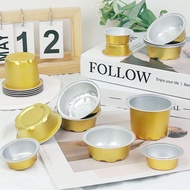 [Xiaohongshu Recommended] Ultra small round Tinfoil Box 25ml mini Snack Cup 50ml Thickened High Temp