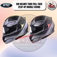 KHI HELMET F6DV FULL FACE (FLIP-UP DOUBLE VISOR)