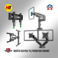 North Bayou Monitor / TV Mount Wall Mount Bracket NB