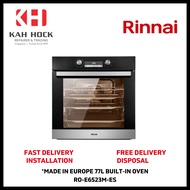 RINNAI *NEW MODEL* RO-E6523M-ES *MADE IN EUROPE 77L BUILT-IN OVEN - 1 YEAR MANUFACTURER WARRANTY + FREE DELIVERY