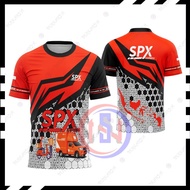 BAJU KAOS DRIVER KURIR PAKET SHOPEE SPX EXPRESS JERSEY SPX EXPRESS Fullprinting