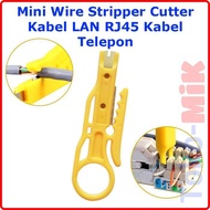 Mini Wire Stripper Cutter LAN Cable Stripping Pliers RJ45 Telephone RJ11