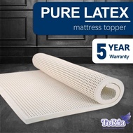 TORIA 100% Natural Latex Topper / Mattress Topper / Pure Latex / Lapik Tilam / Alas Tilam / Getah As