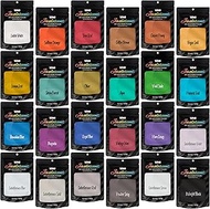 U.S. Art Supply Jewelescent 24 Color Mica Pearl Powder Pigment Master Set Kit, 3.5 oz (100g) Sealed 