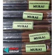 TEAK SANDPAPER BIRD PERCH PERCH CAGE PERCH MURAI LOVEBIRD KACER KENARI