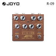 JOYO R-09 VISION มัลติเอฟเฟกต์กีตาร์ 9 เอฟเฟกต์ 2 ช่อง Tap Tempo ครบจบในตัว