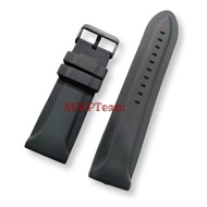 26 mm premium silicone rubber watch strap