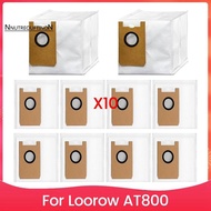Replacement for Loorow AT800 Dust Bag,Replace Dust Bags for Loorow AT800 Robot Vacuum (10 Pack)