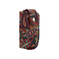 Fashionable Protective Case for PLOOM X with Walnut Pattern Leather Cover And Lanyard Advanced Shock