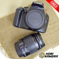 NEW Kamera DSLR Canon 1100d lensa 18-55mm fullset - Bekas