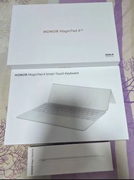 HONOR MagicPad 4 16GB + 512GB 智能平板電腦連鍵盤及筆 (白色，行貨)
