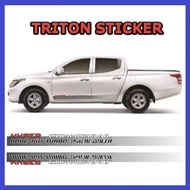 Body Sticker/Side Body Lining Mitsubishi Triton /MITSUBISHI TRITON No.5 Design Sticker Body