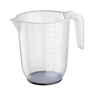 IKEA BEHOVA MEASURING JUG TRANSPARENT GREY 1 LITRE / JUG PENYUKAT 1 LITER