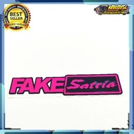 Sticker, stacked sticker, cutting sticker, FAKE SATRIA, good